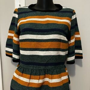 Corey Lynn Calter Striped Knit Top